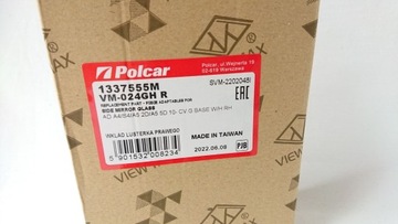 ВСТАВКИ В ЗЕРКАЛО ЛЕВОЕ + ПРАВОЕ AUDI A3 8P A4 B8 A5