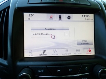 Opel Insignia I Sports Tourer Facelifting 1.4 Turbo ECOTEC LPG 140KM 2015 Opel Insignia Lift /Tablet /Navi /Klimatronic /1,4, zdjęcie 19