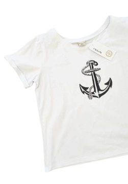 T-shirt Anchor - By o la la...! M czarny