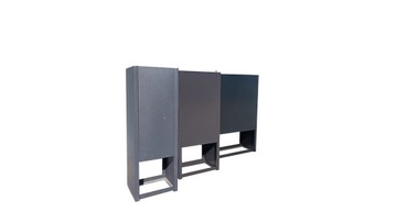 Шкаф, газбокс 60х60х25 Премиум версия Спинка Желтый