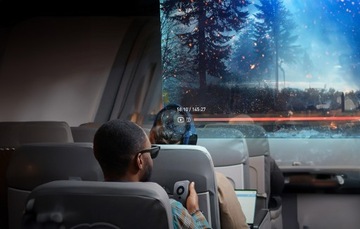 Xreal Air 2 Inteligentne Lekkie Okulary Gogle Ar Vr Do 120 Hz Micro-Oled
