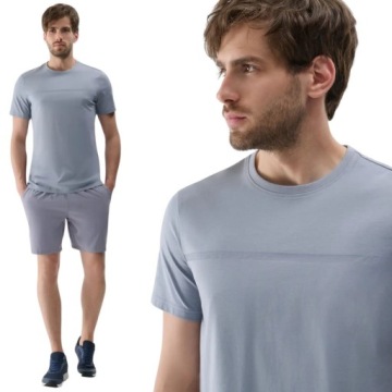 KOSZULKA MĘSKA 4F T-SHIRT PODKOSZULEK BLUZKA SPORTOWA NA CO DZIEŃ