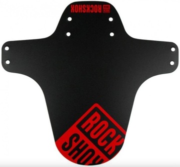 ROCKSHOX MTB FENDER ENDURO BŁOTNIK PRZEDNI BLACK BOXXER RED PRINT