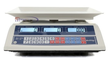 ВЕСЫ ТАРЧИН 40 КГ / 2G ЭЛЕКТРОННЫЕ ВЕСЫ ДЛЯ МАГАЗИНА, ГАСТРОНОМИИ И СКЛАДОВ