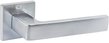 Klamka 1605 S rozeta kwadrat chrom satyna Convex