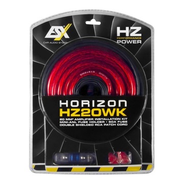 Комплект кабелей для монтажа усилителя ESX HZ20WK Кабели сечением 20 мм2