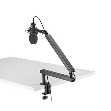 Студийная низкопрофильная микрофонная стойка Spacetronik SPA101B