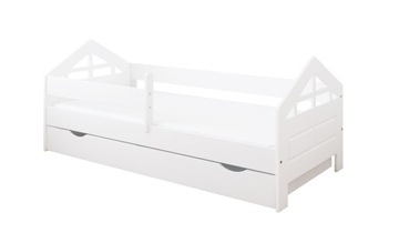 Łóżko dziecięce z szufladą ALA 140x80 + materac