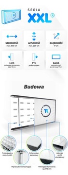 Светодиодный рекламный световой короб XXL 400х200см.