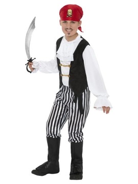 Strój Pirata Przebranie Pirat Kostium Piracki 152