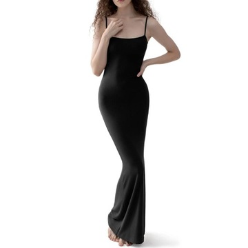 Fashion Sexy Skims Dress Backless Evening Maxi Dre