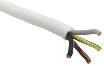 Przewód kabel OWY 4x1 okrągły giętki linka