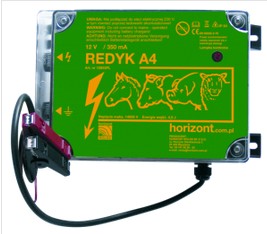 MOCNY PASTUCH ELEKTRYZATOR REDYK A4 4.5J 12V - HIT