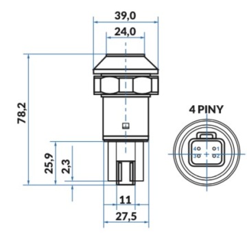 Выключатель подъема лифта Case Stey