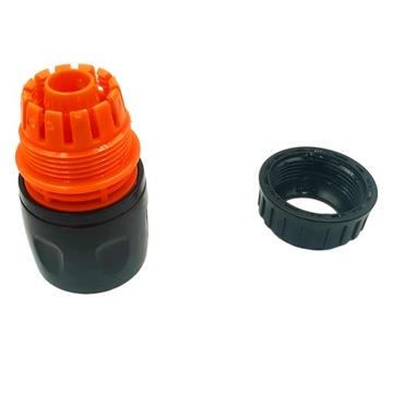 Быстрый соединитель 1/2 дюйма для стандартного садового шланга, быстрый соединитель BLACK LINE