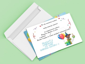 СОБАКИ И СОБАКИ ПРИГЛАШЕНИЕ НА ДЕНЬ РОЖДЕНИЯ РЕБЕНКА + БЕСПЛАТНЫЙ КОНВЕРТ