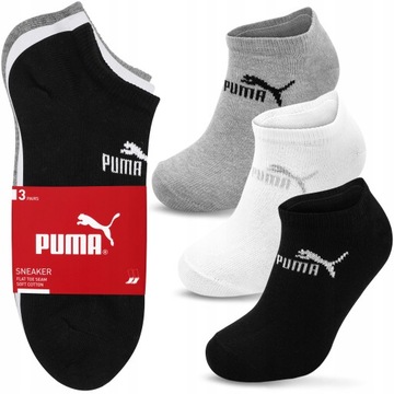 Skarpety Męskie PUMA Stopki Bawełniane Unisex