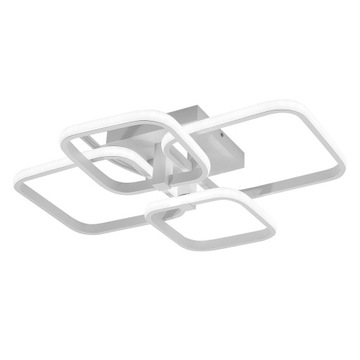 Lampa PLAFON żyrandol LED sufit RING 42W + Pilot