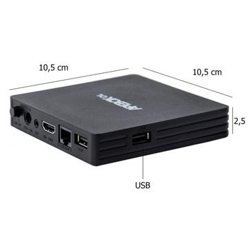 Dekoder IPTV 4K HDR Apebox OL Linux OS WiFi KODI Stalker M3U TV internetowa