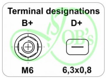 ГЕНЕРАТОР URSUS C330 УСИЛЕННЫЙ 72A JUBANA