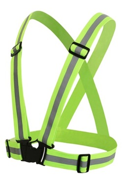 ЖИЛЕТ СО СВЕТООТРАЖАЮЩИМИ РЕМНЯМИ ДЛЯ БЕГОВОГО ВЕЛОСИПЕДА