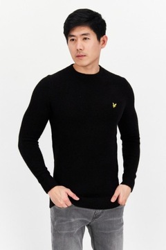 Sweter z dodatkiem wełny Lyle Scott XXL