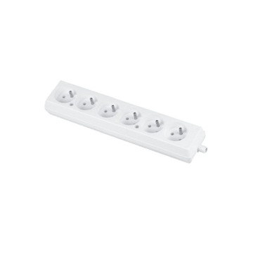 Gniazdo wtyczkowe 6x2P+Z