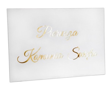 Tablica powitalna Komunia ozdoba dekoracja TABK-1