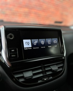 Peugeot 208 I Hatchback 3d 1.2 VTI 82KM 2014 Peugeot 208 Salon PL Czujniki Kamera niski przebieg Gwarancja w cenie Waw, zdjęcie 22