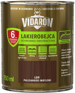 VIDARON LAKIEROBEJCA PALISANDER INDYJSKI 0,75L