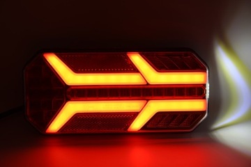 2x Lampa zespolona tylna LED dynamiczny kier NEON
