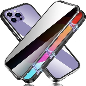 Privacy Magnetic Case For iPhone 15 Pro
