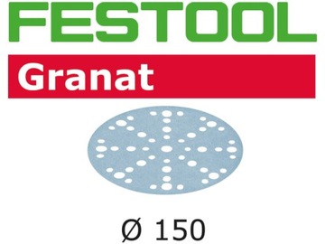 Festool Krążki ścierne GRANAT STF D150 GR/10 listków P100 575163