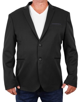МУЖСКОЙ ЧЕРНЫЙ ЭЛЕГАНТНЫЙ ПОВСЕДНЕВНЫЙ ФОРМАЛЬНЫЙ ДЕЛОВОЙ ПИДЖАК ТУРЕЦКИЙ БОЛЬШОЙ 62