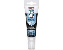 Klej uszczelniacz uniwersalny Soudal FILX ALL CRISTAL BEZBARWNY 125 ml