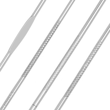 Набор Унных ложек УДАЛЕНИЕ ЧЕРНЫХ КОРОТКОВ.