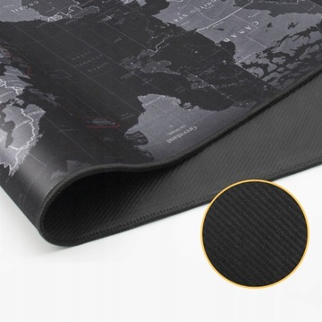 КОВРИК ДЛЯ МЫШИ КЛАВИАТУРА XXL 90x40 КАРТА World Atlas Водонепроницаемый БОЛЬШОЙ