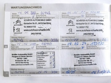 Peugeot 3008 II Crossover 1.5 BlueHDI 130KM 2018 Peugeot 3008 Książka serwisowa +pełny serwis, zdjęcie 25