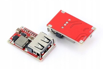MODUŁ STEP DOWN 6-24V USB 3A REGULOWANY STABILIZATOR NAPIĘCIA PRZETWORNICA