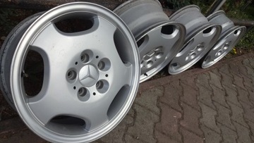 4× DISK HLINÍK MERCEDES-BENZ OE CLK 7.0" X 16" 5X112 ET 37