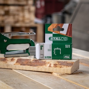 СКОБЫ ОБИВОЧНЫЕ 14 мм ТИП 53 ДЛЯ TAKER 1000 шт. STALCO