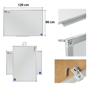 Biała Drystranem Magnetic Board 120x90 см в алюминиевой раме WA1