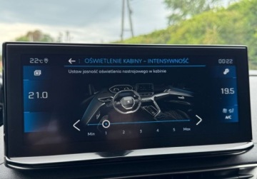 Peugeot 5008 II Crossover Facelifting 1.5 BlueHDi 130KM 2021 Peugeot 5008 Allure Full Led Skora Ambiente Kamery LineAssist Alu18 Serwis, zdjęcie 32