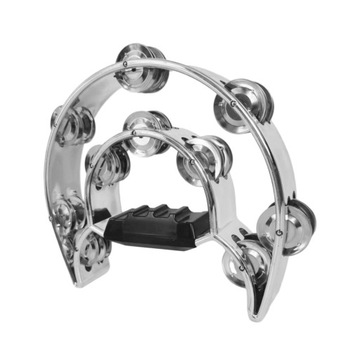 Hi Hat Tambourine Double Row Bells Профессиональная ударная установка Hi Hat d