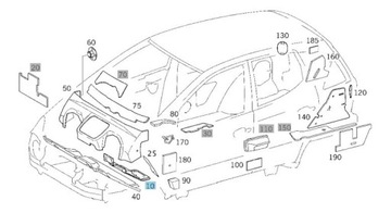 ZTLUMENÍ 168 MERCEDES-BENZ OE (A1686822928)