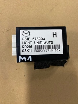 Moduł sterownik świateł Mazda 6 II gs1e67890a