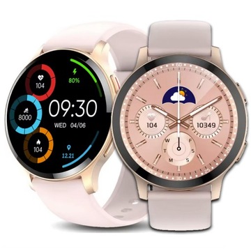 SMARTWATCH DAMSKI ODBIERANIE POŁĄCZEŃ PL + GRATIS