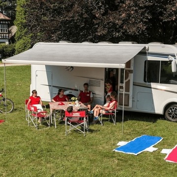 Настенная маркиза ROYAL Fiamma F70 450 Titanium для кемпера и фургона