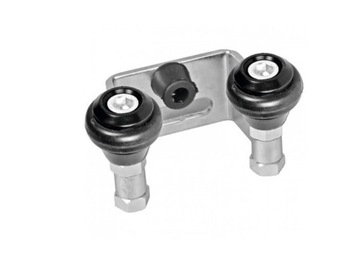 Uchwyt górny do bram z rolkami gum. 40mm