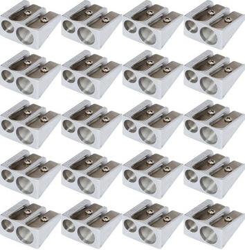 Temperówka Grand 627 metal 2 otwory srebrny x20